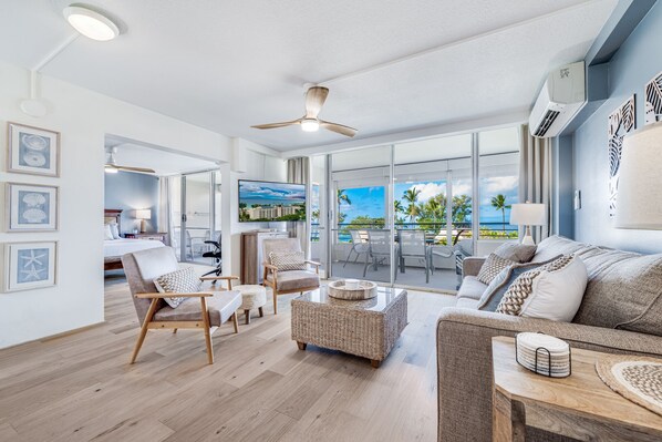 2 Schlafzimmer, Schreibtisch, Bügeleisen/Bügelbrett, Reisekinderbett