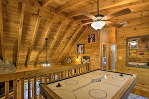 House (3 Bedrooms) | Interior - Lovely Log Cabin + Bunkhouse w/ Views & Yard! (Cherry Log)