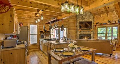 Lovely Log Cabin + Bunkhouse w/ Views & Yard!