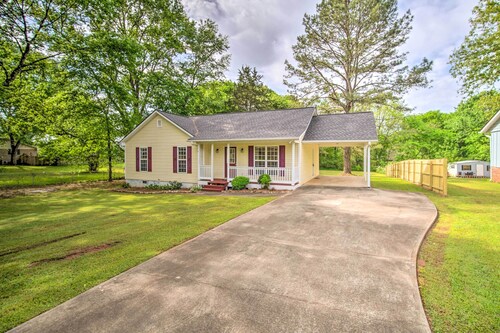 Cartersville Family Home w/ Spacious Backyard