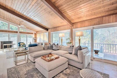 Serene Home w/ Fire Pit, Deck & Easy Access to ATL