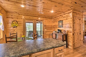 House (2 Bedrooms) | Interior - Cozy Hiawassee Cabin w/ Fire Pit & Mtn Views! (Hiawassee)