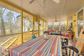 House (2 Bedrooms) | Interior - Lakefront Sparta Home w/ Private Pool & Dock! (Sparta)