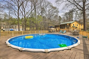 House (2 Bedrooms) | Front of property - Lakefront Sparta Home w/ Private Pool & Dock! (Sparta)