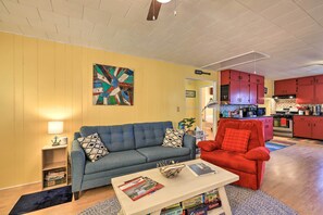 House (2 Bedrooms) | Interior - Lakefront Sparta Home w/ Private Pool & Dock! (Sparta)