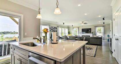 Waterfront Paradise w/ Deck ~ 1/2 Mi to Beach