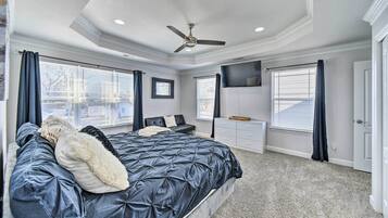 House (4 Bedrooms) | 4 bedrooms, iron/ironing board, free cribs/infant beds, bed sheets