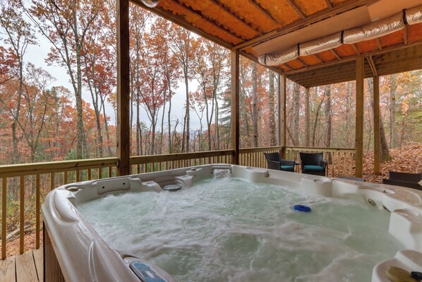 House (4 Bedrooms) | Interior - Blue Ridge Cabin w/ Hot Tub, 5 Mi to Downtown! (Blue Ridge)