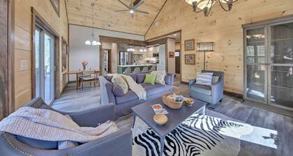 Airy Ellijay Home w/ Spacious Creekside Deck!