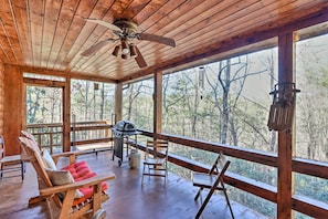 House (3 Bedrooms) | Interior - Hot Tub & Deck! High Country Cabin Near Blue Ridge (Mineral Bluff)