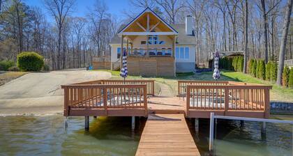 Georgia Vacation Rental on Jackson Lake w/ Dock
