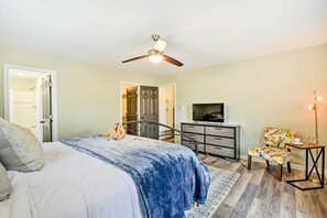 Casa (2 Bedrooms) | 2 habitaciones, tabla de planchar con plancha y ropa de cama