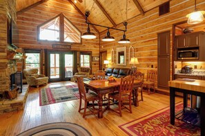 Interior - Spacious Blue Ridge Cabin w/ Private Hot Tub! (Blue Ridge)