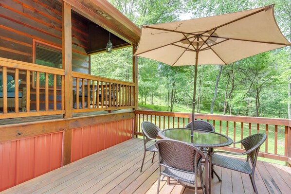 House (1 Bedroom) | Interior - Blue Ridge Cabin Rental w/ Deck & Screened Porch! (Blue Ridge)