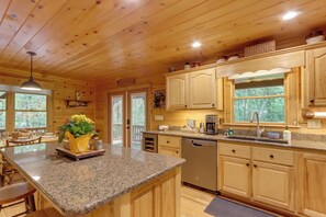 Interior - Blue Ridge Cabin Rental w/ Hot Tub & Creek Access! (Blue Ridge)