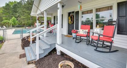 Buckhead Cabin w/ Fireplaces & Private Pool!