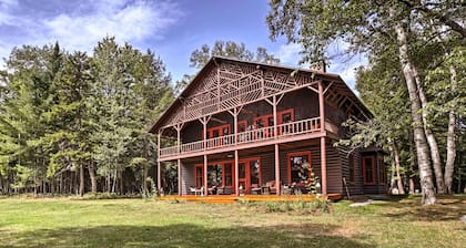 Restored Historic Saranac Lake Home: Lake Access!