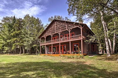 Restored Historic Saranac Lake Home: Lake Access!
