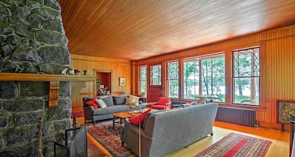 Restored Historic Saranac Lake Home: Lake Access!