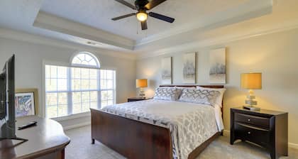 Spacious Georgia Home w/ Deck, Grills & Fireplace!