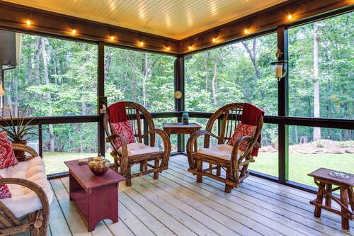 Dog-friendly Dahlonega Home w/ Private Fire Pit!