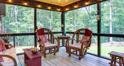 Dog-friendly Dahlonega Home w/ Private Fire Pit!