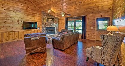 Cozy 'sunset View' Cabin w/ Game Room & Mtn Views!