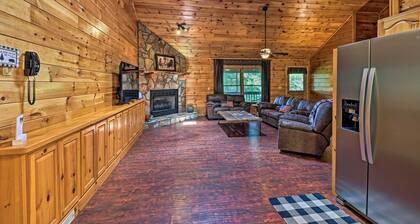 Cozy 'sunset View' Cabin w/ Game Room & Mtn Views!