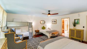 3 bedrooms, bed sheets