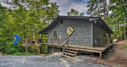 Cozy Clayton Cabin w/ Deck & Mountain Views!