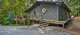 克萊頓露台與山景舒適小屋