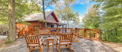 Fachada de la propiedad