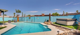 Vibrant, Colorful Tucson Abode w/ Pool & Hot Tub