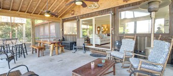 Waterfront Baisden's Bluff Home w/ Dock & Views!