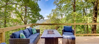 Jasper Vacation Rental w/ Decks, Fire Pit & Views!