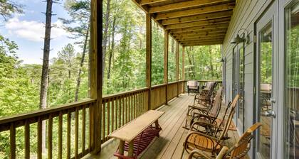 Spacious Georgia Escape w/ Fireplace, Deck & Grill
