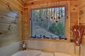 House (2 Bedrooms) | Interior - Riverside Ellijay Cabin w/ Hot Tub & Game Room (Ellijay)