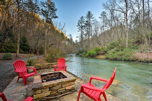 House (2 Bedrooms) | Interior - Riverside Ellijay Cabin w/ Hot Tub & Game Room (Ellijay)