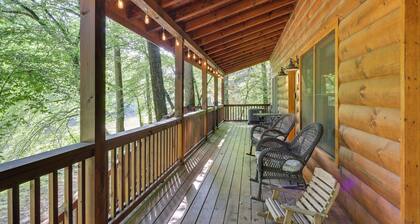 Riverfront Ellijay Cabin w/ Deck + Pool Access!