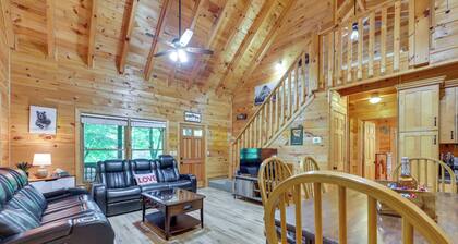 Riverfront Ellijay Cabin w/ Deck + Pool Access!