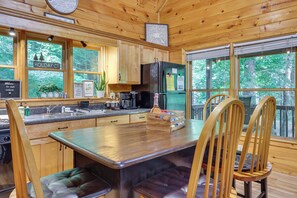 House (3 Bedrooms) | Interior - Riverfront Ellijay Cabin w/ Deck + Pool Access! (Ellijay)
