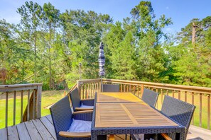 Property grounds - Covington Vacation Rental: Private Deck & Yard! (Covington)