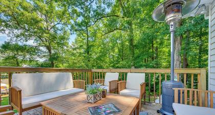 Waterfront Sparta Home w/ Game Room & Fire Pit!