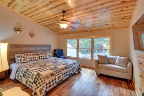 Interior - Ellijay Cabin Rental w/ Hot Tub + Mountain Views! (Ellijay)