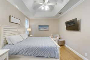 House (3 Bedrooms) | 3 bedrooms, laptop workspace, bed sheets - St Simons Island Vacation Rental: 5 Mi to Beach! (St. Simons Island)