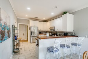 House (3 Bedrooms) | Private kitchen | Microwave, oven, stovetop, dishwasher - St Simons Island Vacation Rental: 5 Mi to Beach! (St. Simons Island)