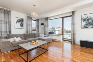 Apartment, 2 Bedrooms, Balcony | Living room - LUX Warsaw Apartment by Renters (Warsaw)