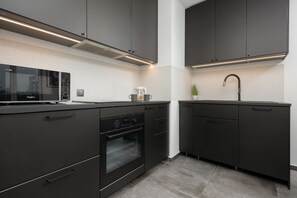 Apartment, 1 Bedroom, Balcony | Private kitchen - Minimalist Apartment Warsaw by Renters (Warsaw)