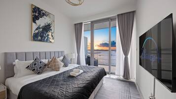 Signature-Apartment, 2 Schlafzimmer, Balkon, Meerblick