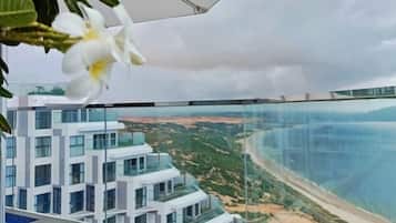 Family Penthouse, 2 Bedrooms, Ocean View | Terrace/patio